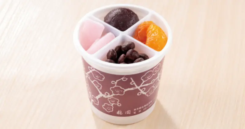 每日更換的和菓子專區推出東京歷史悠久的名菓