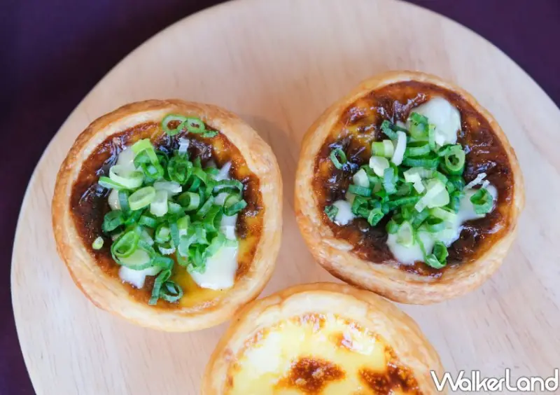 肯德基 皮蛋蔥花蛋撻/ WalkerLand窩客島整理提供 未經許可不可轉載