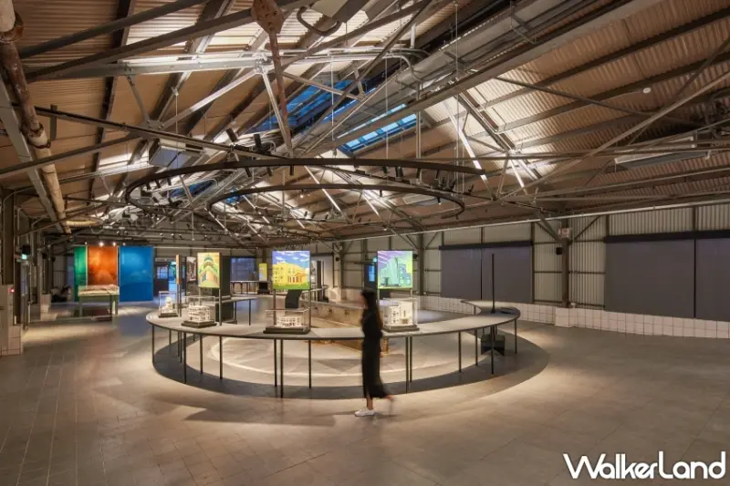 國家鐵道博物館「氤氳時代—員工澡堂常設展」模型