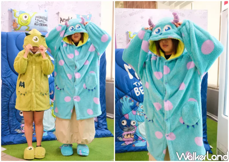 康是美「搞怪生活學」毛怪、大眼仔絨毛衣/ WalkerLand窩客島整理提供 未經許可不可轉載