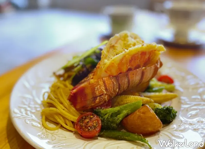 沐青龍蝦義大利麵買一送一