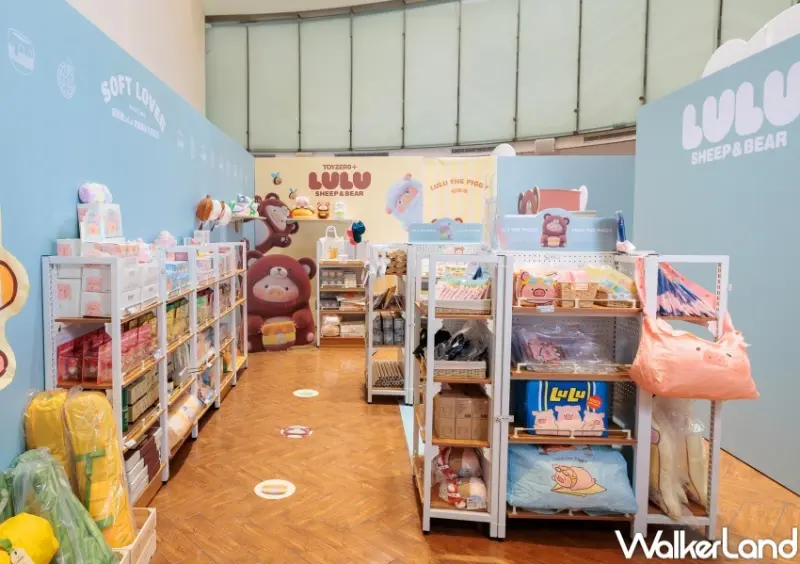 罐頭豬LuLu軟綿綿秋日限定店  / WalkerLand窩客島整理提供 未經許可，不得轉載