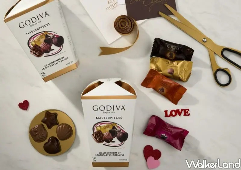 7-ELEVEN巧克力大賞 GODIVA巧克力禮盒/ WalkerLand窩客島整理提供 未經許可不可轉載