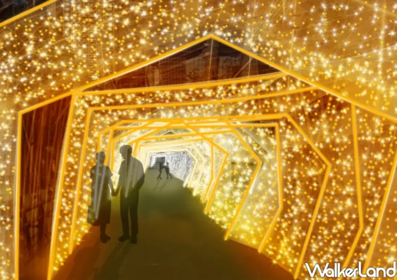 2023新北歡樂耶誕城 燈飾/ WalkerLand窩客島整理提供 未經許可不可轉載