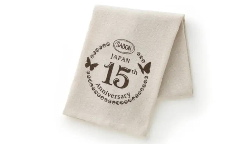 SABON×堀田湯：毛巾