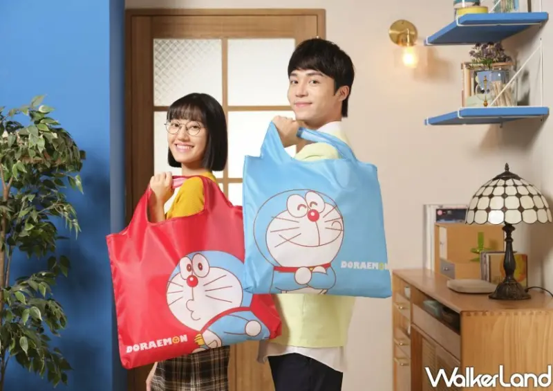 全聯哆啦A夢集點「哆啦A夢捲捲萬用袋」/ WalkerLand窩客島整理提供 未經許可不可轉載