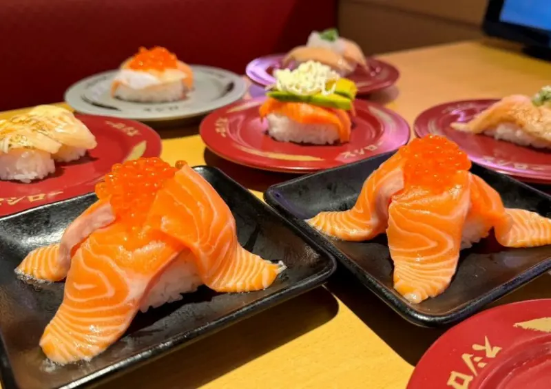 迴轉壽司 壽司郎鮭山島 / WalkerLand窩客島整理提供 未經許可不可轉載