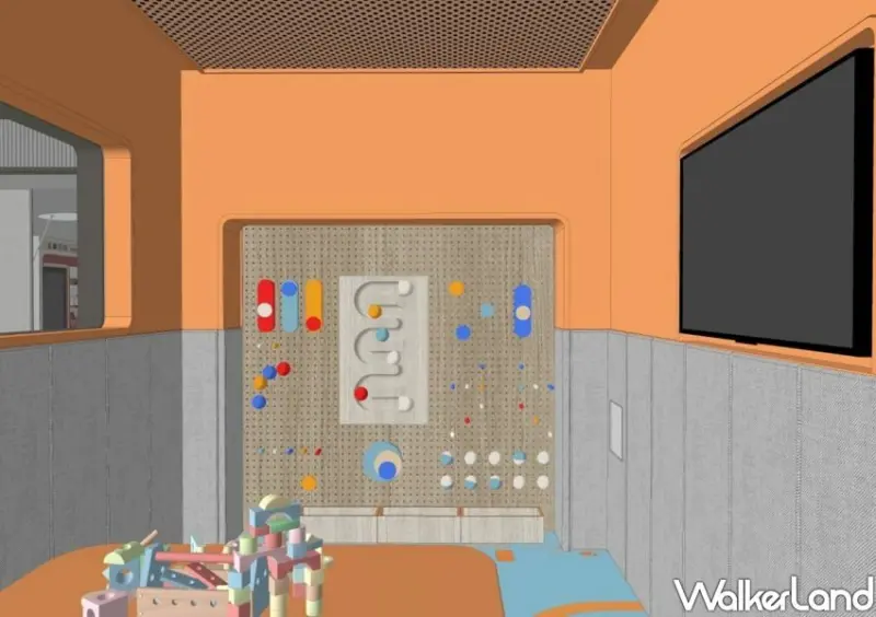 海底撈微風南山店 兒童遊戲室/ WalkerLand窩客島整理提供 未經許可不可轉載