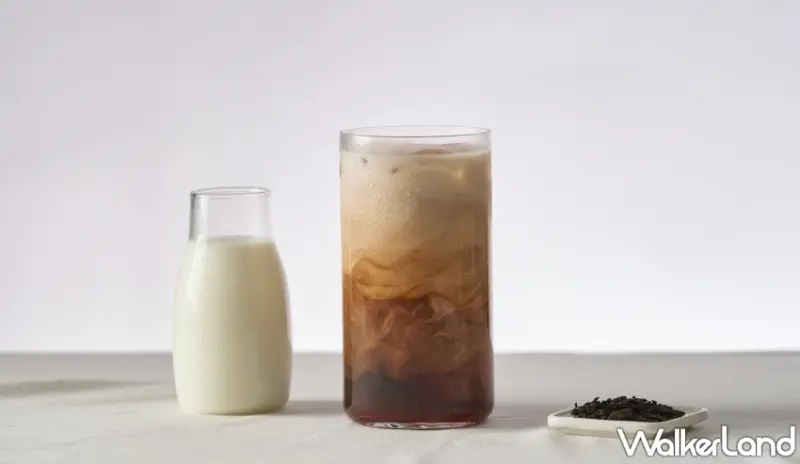 龜記碎銀普洱鮮乳茶