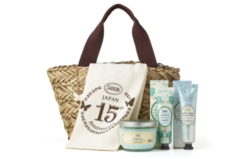 SABON×堀田湯：15周年紀念套組