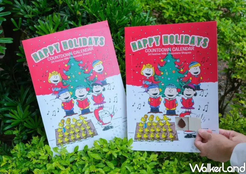 7-ELEVEN巧克力大賞「SNOOPY聖誕倒數月曆巧克力」/ WalkerLand窩客島整理提供 未經許可不可轉載