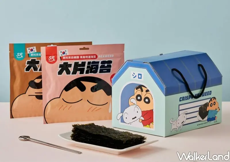 全聯蠟筆小新大片海苔禮盒預購/ WalkerLand窩客島整理提供 未經許可不可轉載