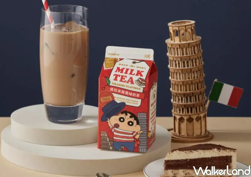 蠟筆小新提拉米蘇風味奶茶/ WalkerLand窩客島整理提供 未經許可不可轉載
