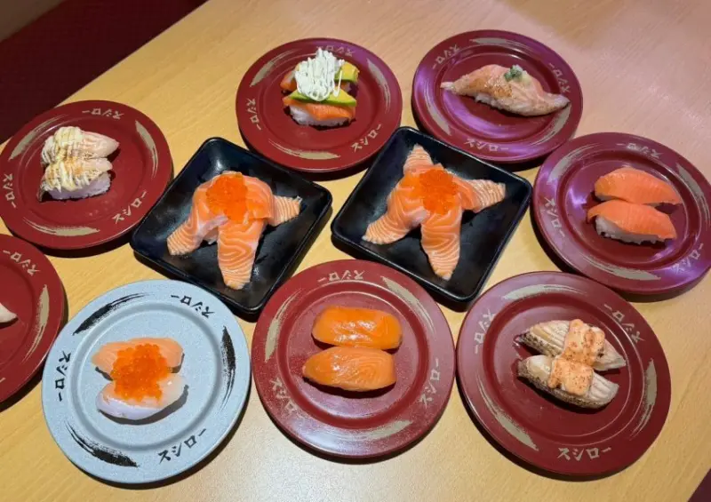 迴轉壽司 壽司郎鮭山島 / WalkerLand窩客島整理提供 未經許可不可轉載