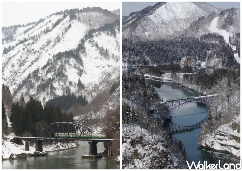 鐵道迷最愛「日本福島只見線」 / WalkerLand窩客島整理提供 未經許可不可轉載