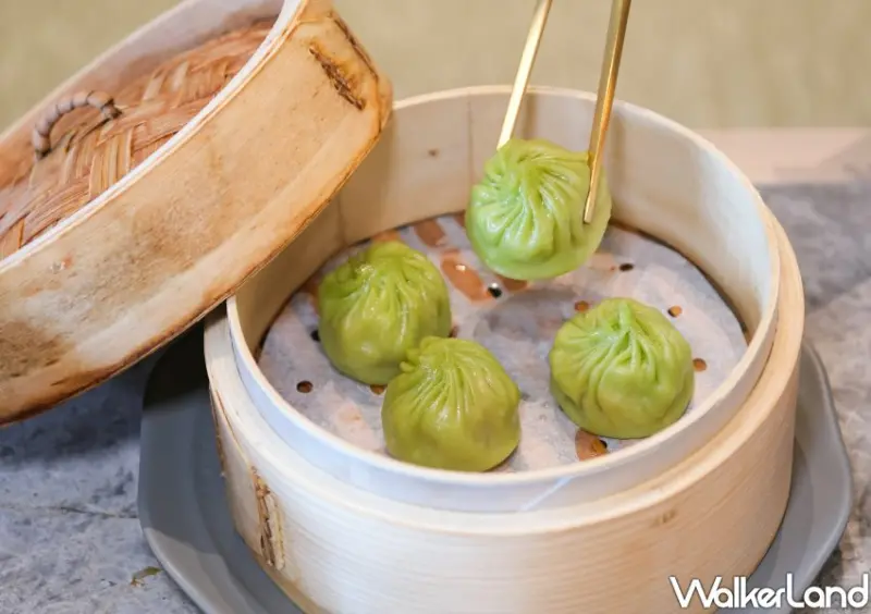 新店誠品裕隆城蔬食「養心沙龍」南洋蟹酥嫩蛋/ WalkerLand窩客島整理提供 未經許可不可轉載