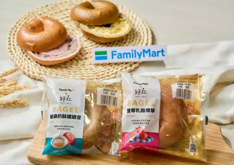 全家好丘貝果聯名39元 / WalkerLand窩客島整理提供 未經許可不可轉載
