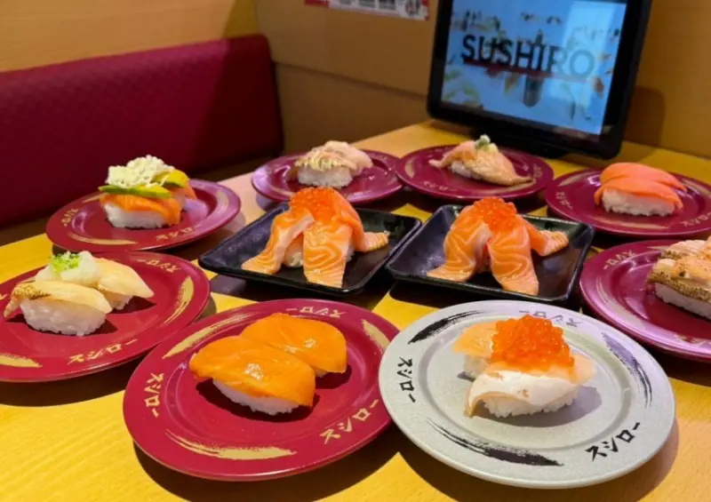 迴轉壽司 壽司郎鮭山島 / WalkerLand窩客島整理提供 未經許可不可轉載