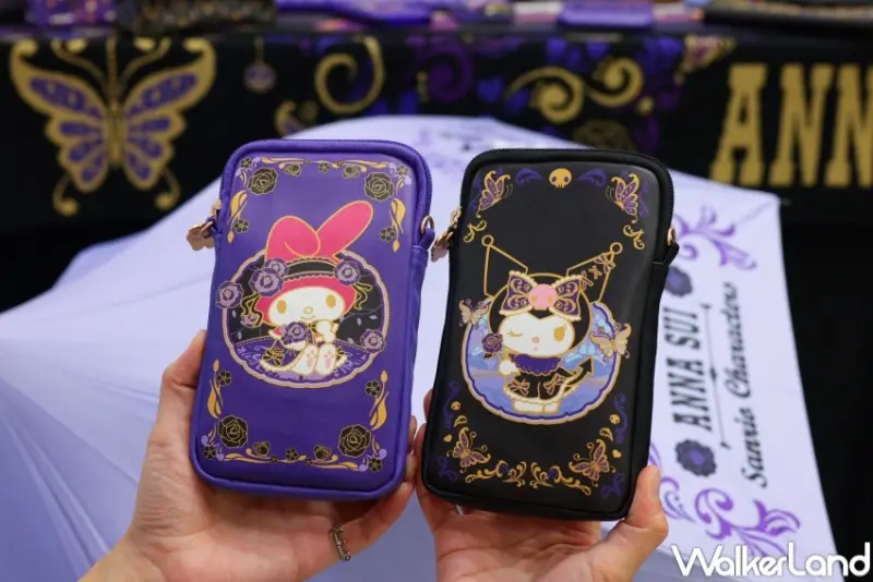 7-ELEVEN ANNA SUI三麗鷗 集點周邊 隨行包 / WalkerLand窩客島整理提供 未經許可，不得轉載