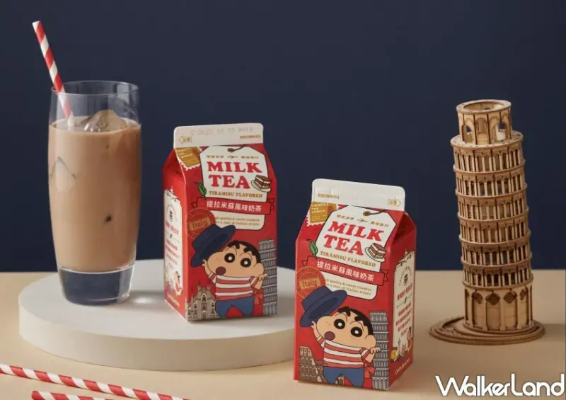 蠟筆小新提拉米蘇風味奶茶/ WalkerLand窩客島整理提供 未經許可不可轉載