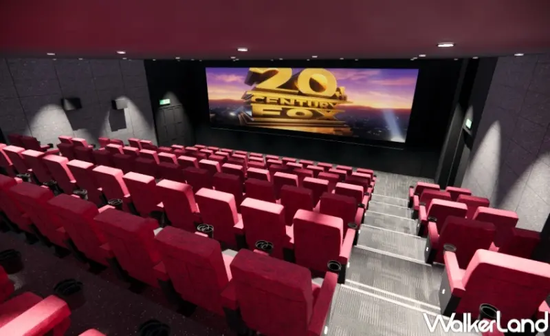 喜滿客CMK PARK多功能影廳示意圖  / WalkerLand窩客島提供 未經許可，不得轉載