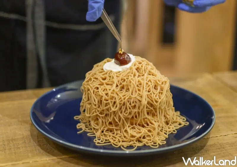 杏桃鬆餅屋 日本和栗 蒙布朗薄鬆餅 販售資訊 / WalkerLand窩客島整理提供 未經許可，不得轉載