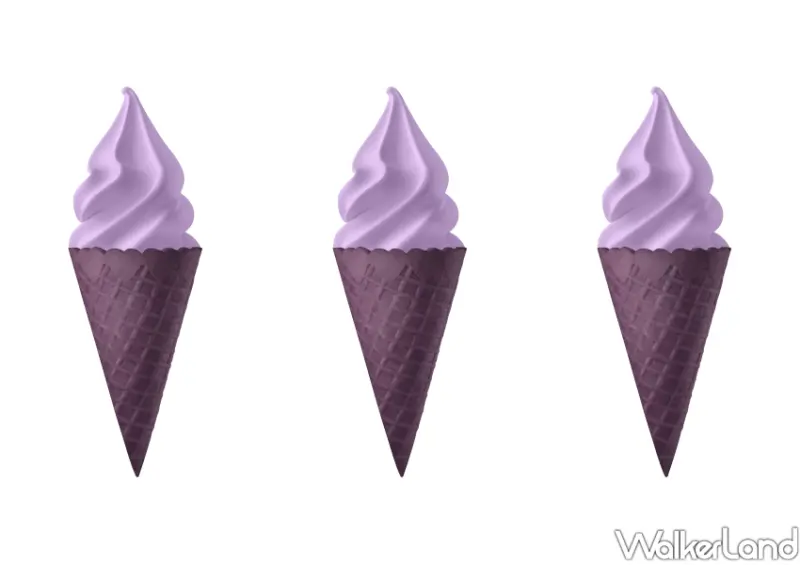 全家、金家ㄟ聯名 金ㄟ紫薯霜淇淋/ WalkerLand窩客島整理提供 未經許可不可轉載