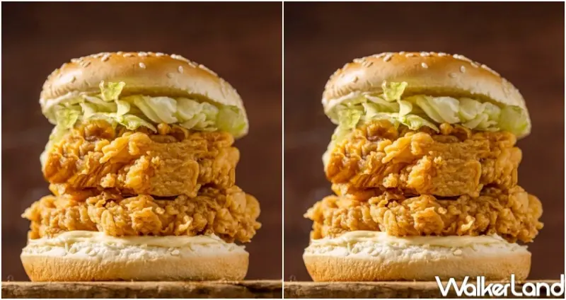 肯德基 雙層咔啦雞腿堡 快閃回歸  / WalkerLand窩客島整理提供 未經許可，不得轉載