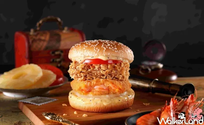 肯德基 海陸咔啦脆雞Q蝦堡 組合套餐