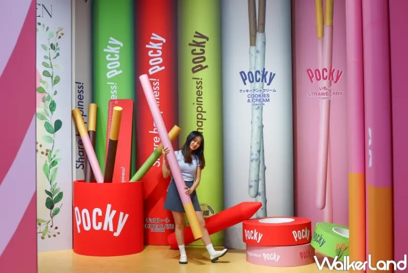 Pocky 奇幻部屋快閃店 巨大Pocky / WalkerLand窩客島整理提供 未經許可，不得轉載