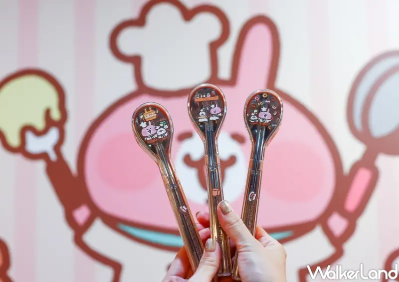 卡娜赫拉的小動物－小小廚師快閃店 餐具組  / WalkerLand窩客島整理提供 未經許可，不得轉載