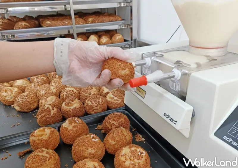 貪吃狗甜點 灌餡泡芙  / WalkerLand窩客島整理提供 未經許可，不得轉載