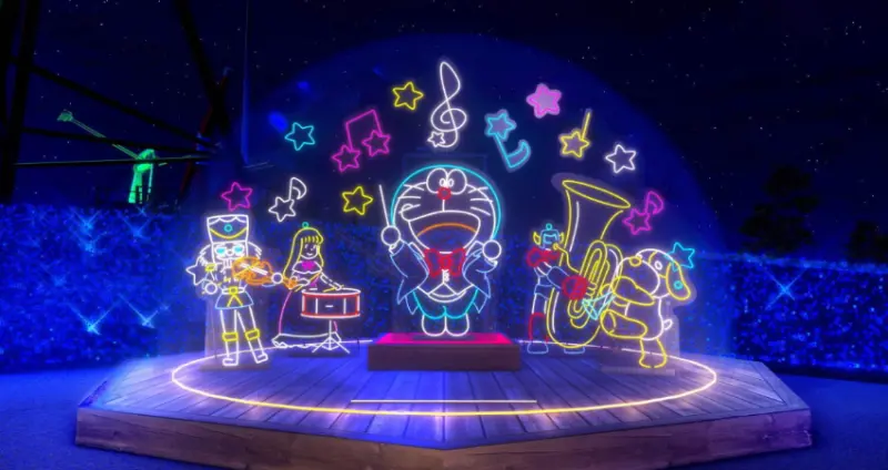 以及以玩具樂隊及開心演奏的哆啦A夢為元素的「玩具樂隊」