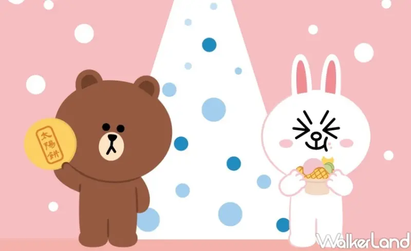 2023台中耶誕嘉年華 LINE FRIENDS打卡點示意圖  / WalkerLand窩客島整理提供 未經許可，不得轉載