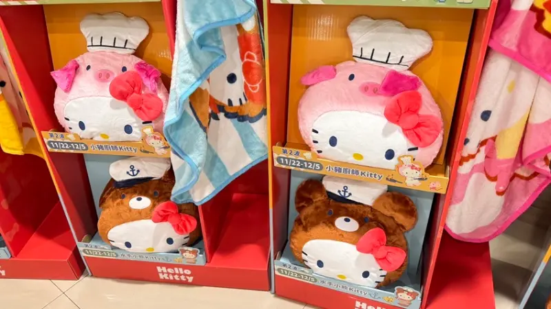 家樂福 三麗鷗明星動漫角色加價購 / WalkerLand窩客島整理提供 未經許可，不得轉載