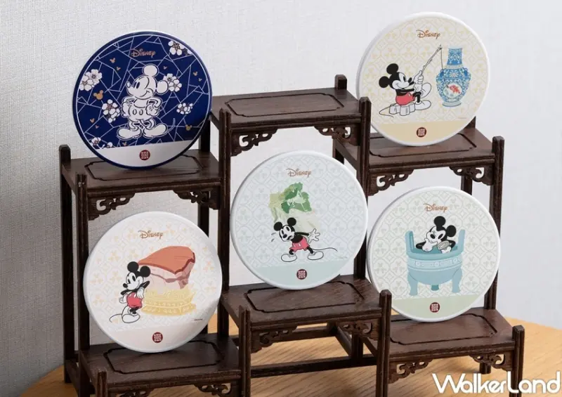 故宮精品 迪士尼100周年系列限定商品 吸水杯墊  / WalkerLand窩客島整理提供 未經許可，不得轉載