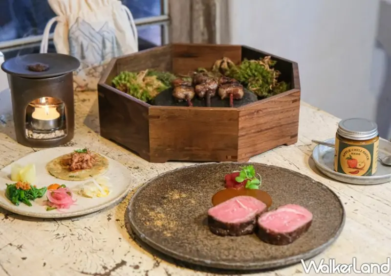 香色Ｘ小樂沐聯名「澳洲熟成羊小排 牛蒡 蘋果」 / WalkerLand窩客島整理提供 未經許可不可轉載