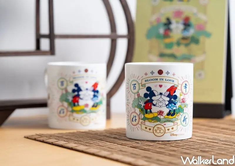 故宮精品 迪士尼100周年系列限定商品 馬克對杯  / WalkerLand窩客島整理提供 未經許可，不得轉載