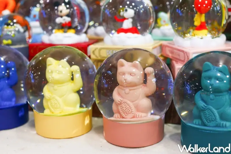 7-ELEVEN耶誕 招財貓水晶球  / WalkerLand窩客島整理提供 未經許可，不得轉載