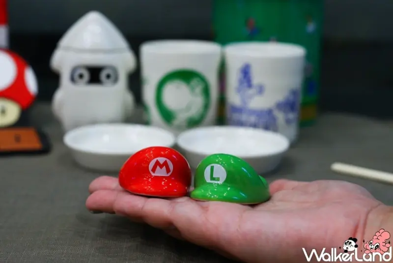 7-ELEVEN一番賞 超級瑪利歐 帽子筷架 / WalkerLand窩客島整理提供 未經許可，不得轉載