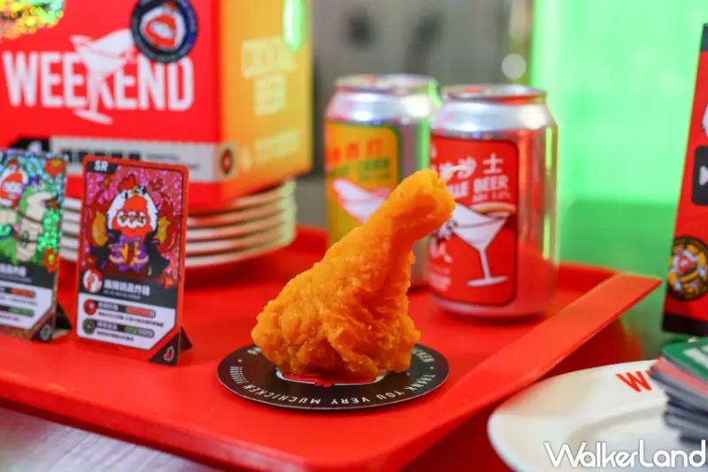 FunNow 週末炸雞俱樂部 炸雞造型蠟燭 / WalkerLand窩客島整理提供 未經許可，不得轉載