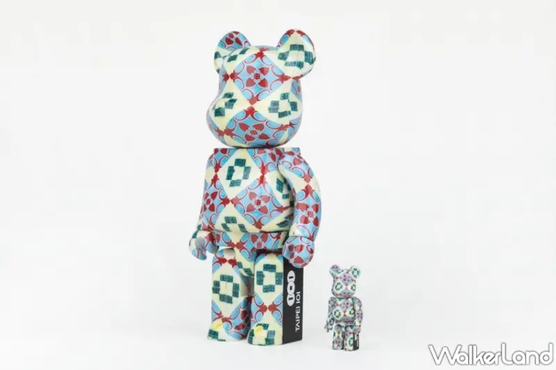 TAIPEI 101 BE@RBRICK TAIWAN OLD TILE 100% & 400% / WalkerLand窩客島整理提供 未經許可不可轉載