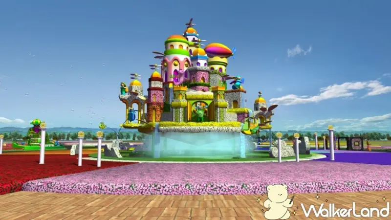 2023台中國際花毯節 漂浮花都 / WalkerLand窩客島整理提供 未經許可，不得轉載