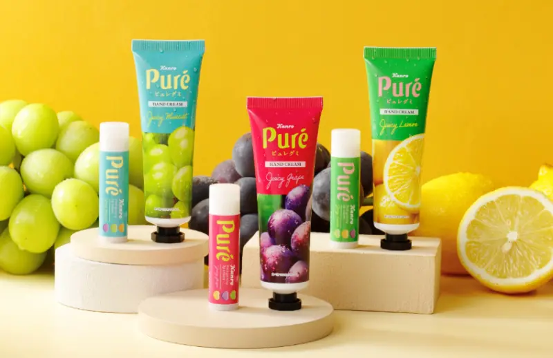 Pure果凍糖護手霜、護唇膏