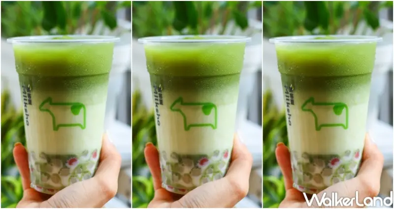 迷客夏 圓仔玄米抹茶拿鐵  / WalkerLand窩客島整理提供 未經許可，不得轉載