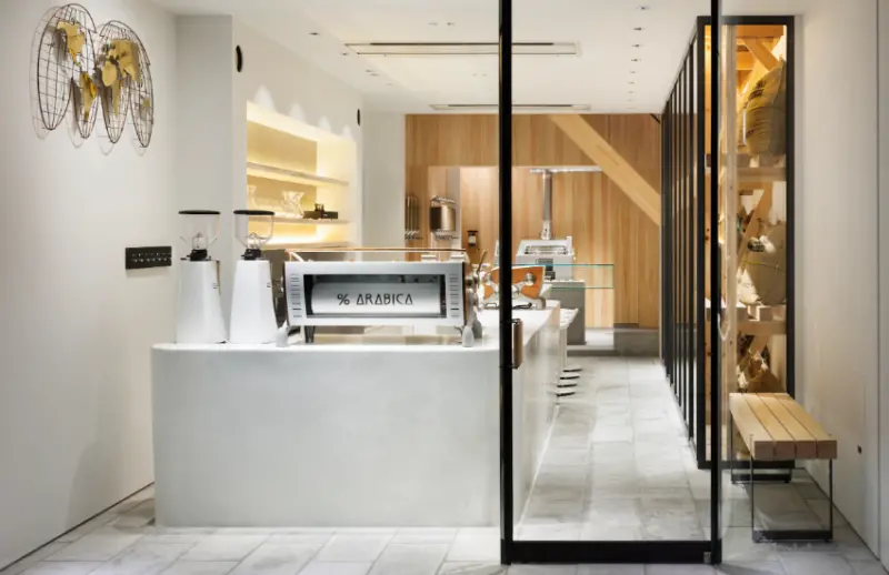 一次兩間店，% ARABICA插旗東京麻布台Hills