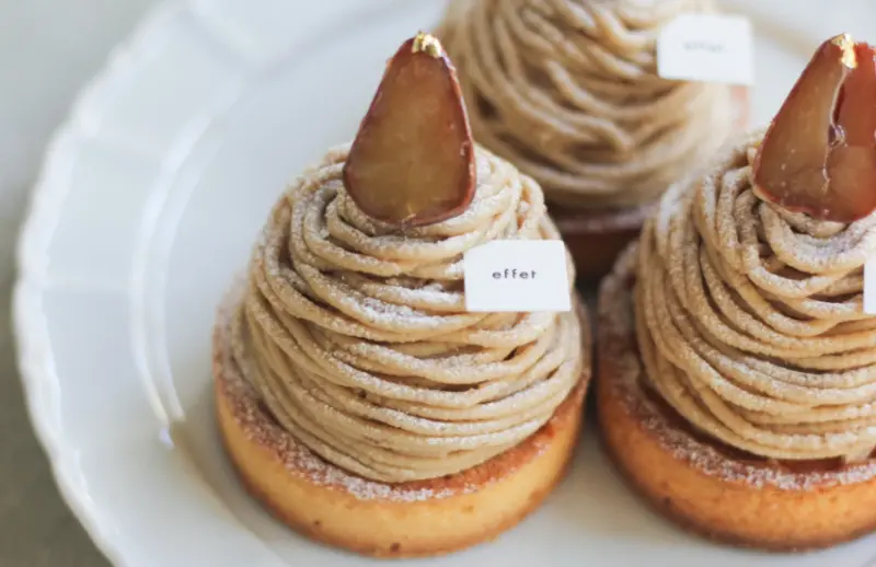 日式栗子蒙布朗（和栗のモンブランタルト）