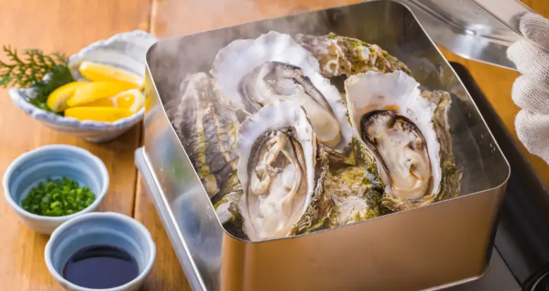 富士山牡蠣咖喱燒套餐（フジヤマ牡蠣カンカン焼きプラン）