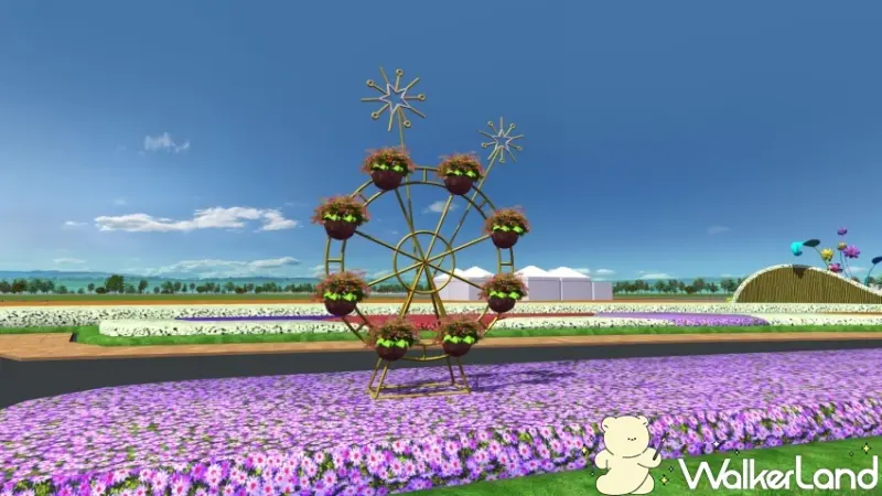 2023台中國際花毯節 展區搶先看 / WalkerLand窩客島整理提供 未經許可，不得轉載