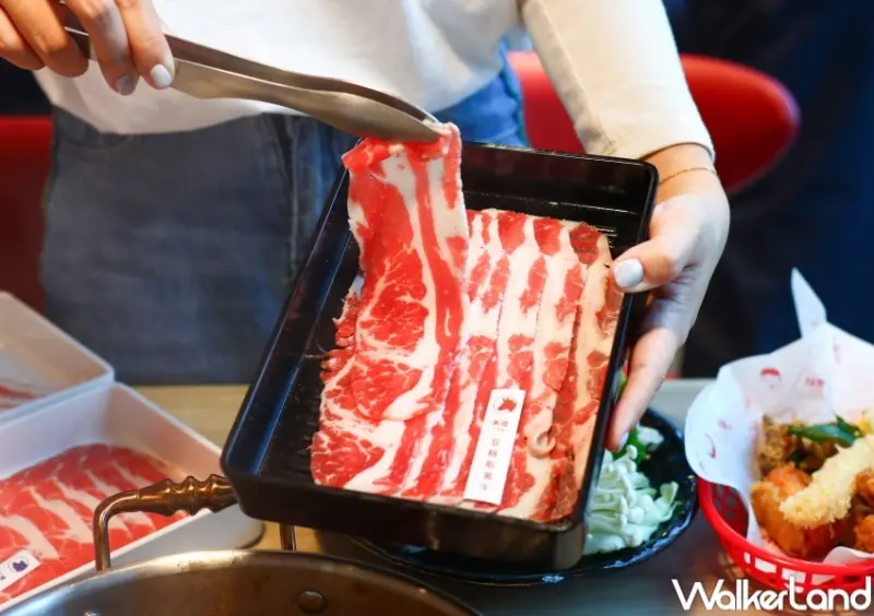 小福利麻辣鍋中茂店 現切牛肉 / WalkerLand窩客島整理提供 未經許可，不得轉載
